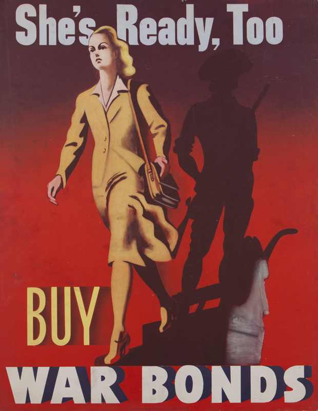 She's Ready, Too -- Buy War Bonds