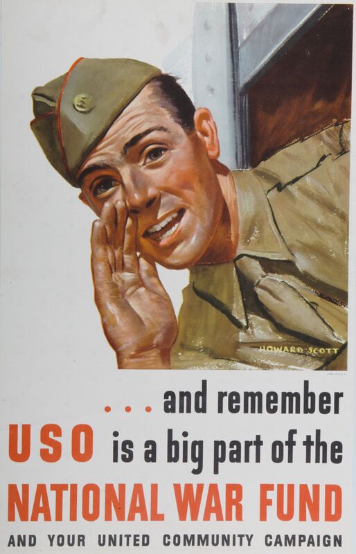 ...And Remember USO is a Big Part of the National War Fund and Your United Community Campaign
