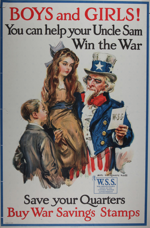 Boys and Girls! You Can Help Your Uncle Sam Win the War