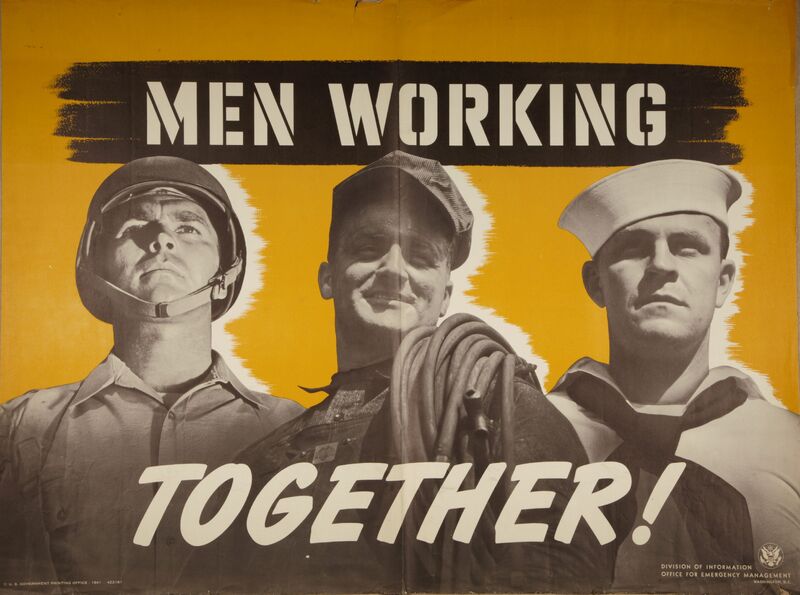 Men Working Together!
