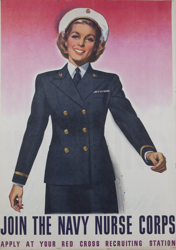 Join The Navy Nurse Corps -- Apply at Your Red Cross Recruiting Station