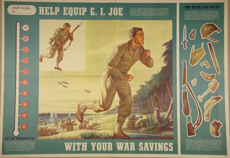 Help Equip G.I. Joe With Your War Savings