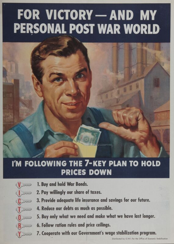 For Victory -- And My Personal Post War World