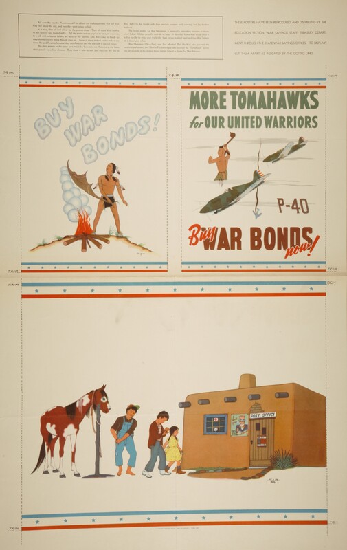 Buy War Bonds! -- More Tomahawks for Our United Warriors
