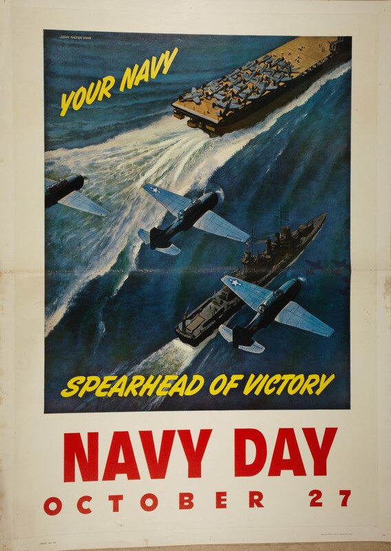 Your Navy -- Spearhead of Victory -- Navy Day -- October 27