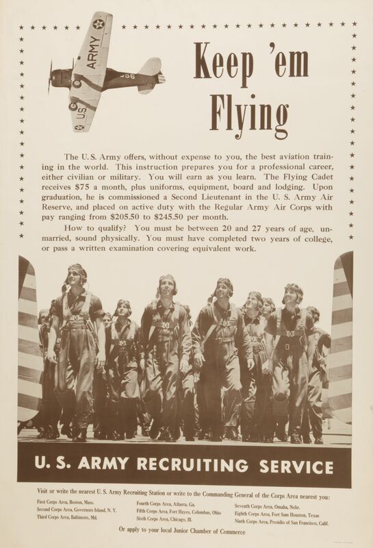 Keep 'Em Flying -- U.S. Army Recruiting Service