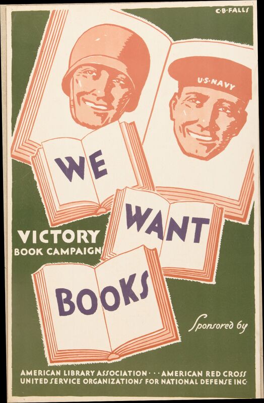 We Want Books -- Victory Book Campaign