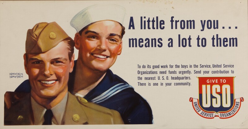A Little from You... Means a Lot to Them -- Give to USO