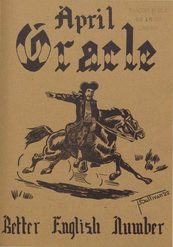 The Oracle, April 1921