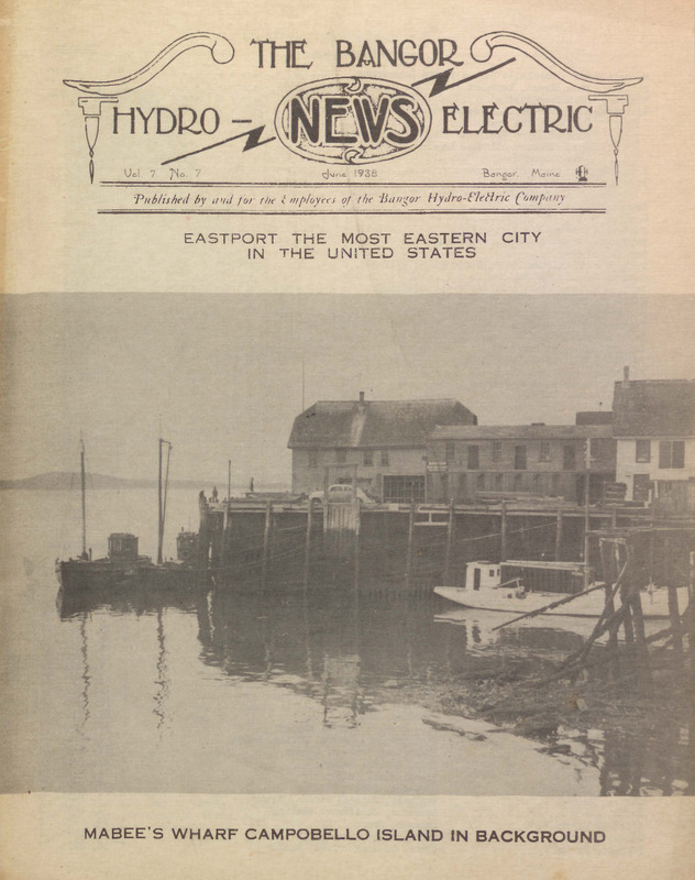 Bangor Hydro-Electric News, June 1938