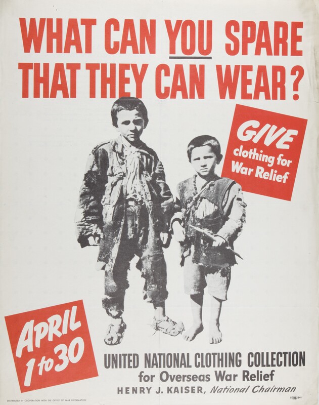 What Can You Spare That They Can Wear?