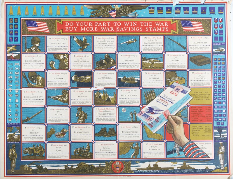 Do Your Part To Win the War -- Buy More War Savings Stamps