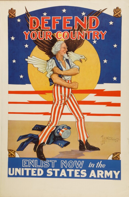 Defend Your Country -- Enlist Now in the United States Army