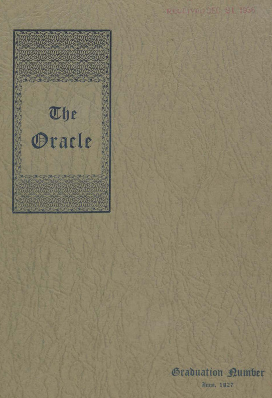 The Oracle, June 1927