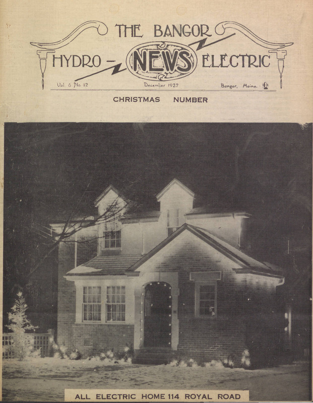 Bangor Hydro-Electric News, December 1937