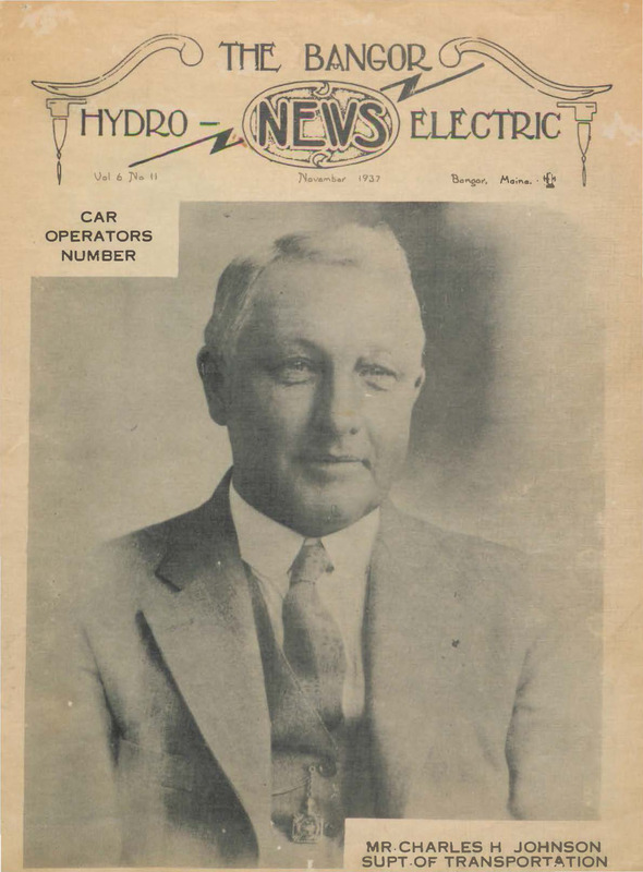 Bangor Hydro-Electric News, November 1937