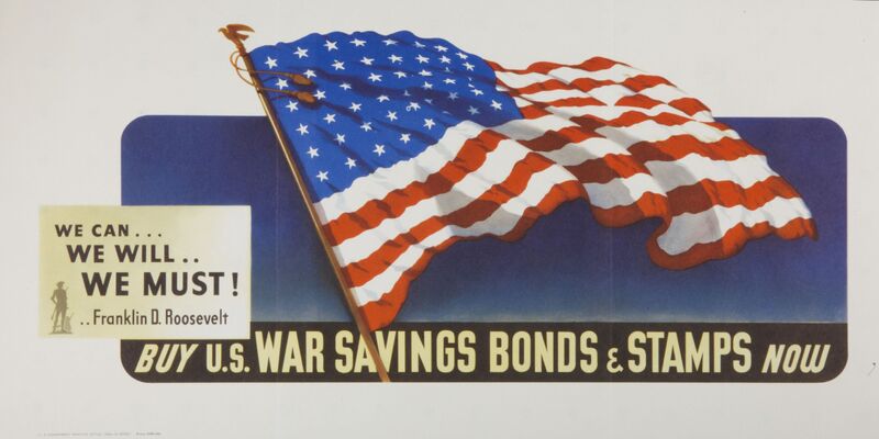 Buy U.S. War Savings Bonds & Stamps Now