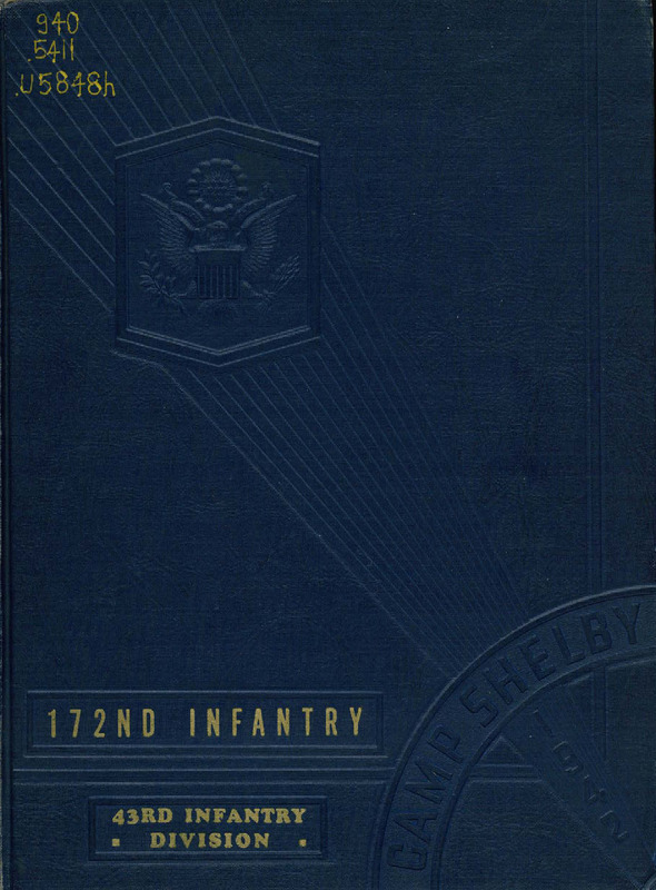 Historical and Pictorial Review, 43rd Infantry Division, Camp Shelby, Mississippi, 1942