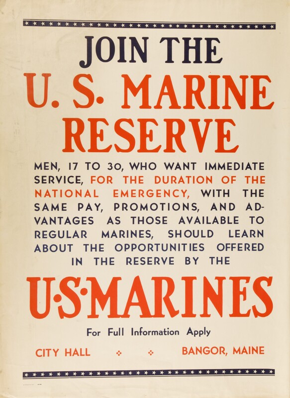 Join the U.S. Marine Reserve