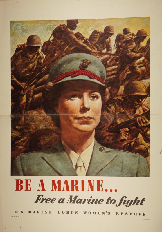 Be a Marine... Free a Marine to Fight