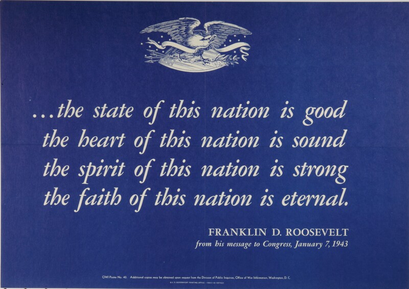 ...The State of This Nation is Good