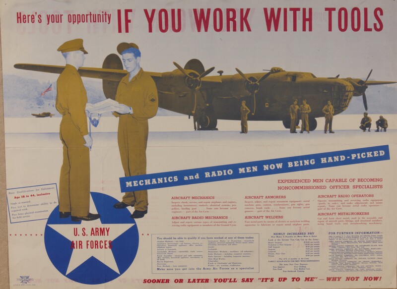Here's Your Opportunity If You Work With Tools -- Mechanics And Radio Men Now Being Hand-Picked