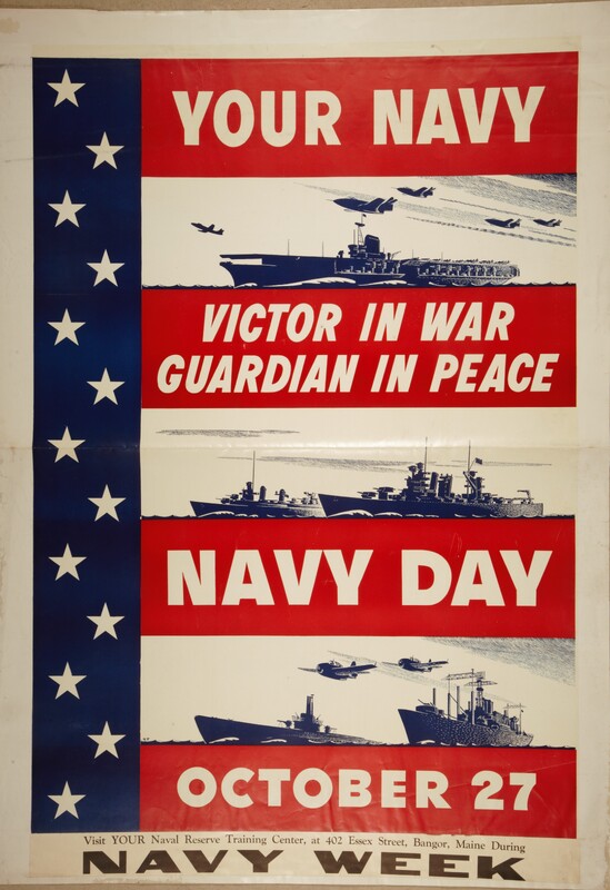 Your Navy -- Victor in War, Guardian In Peace --Navy Day -- October 27