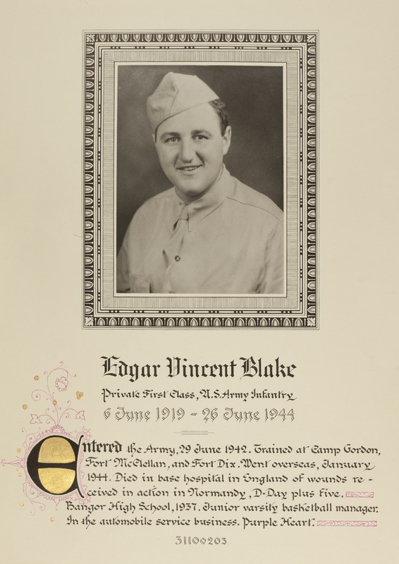 Blake, Edgar Vincent