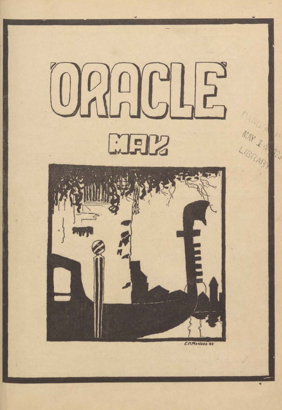 The Oracle, May 1923