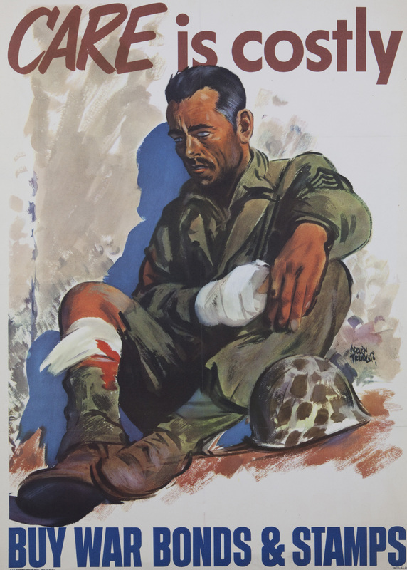 Care is Costly -- Buy War Bonds & Stamps