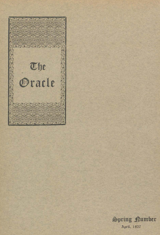 The Oracle, April 1927