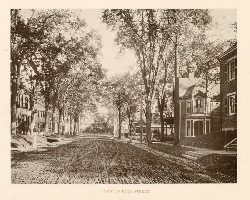 View of High Street, Bangor
