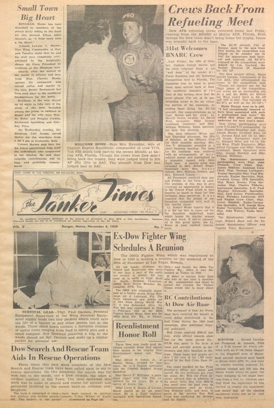 Tanker Times, November 13, 1959