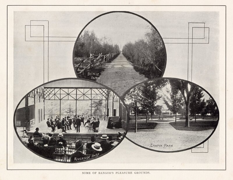 Some of Bangor's Pleasure Grounds
